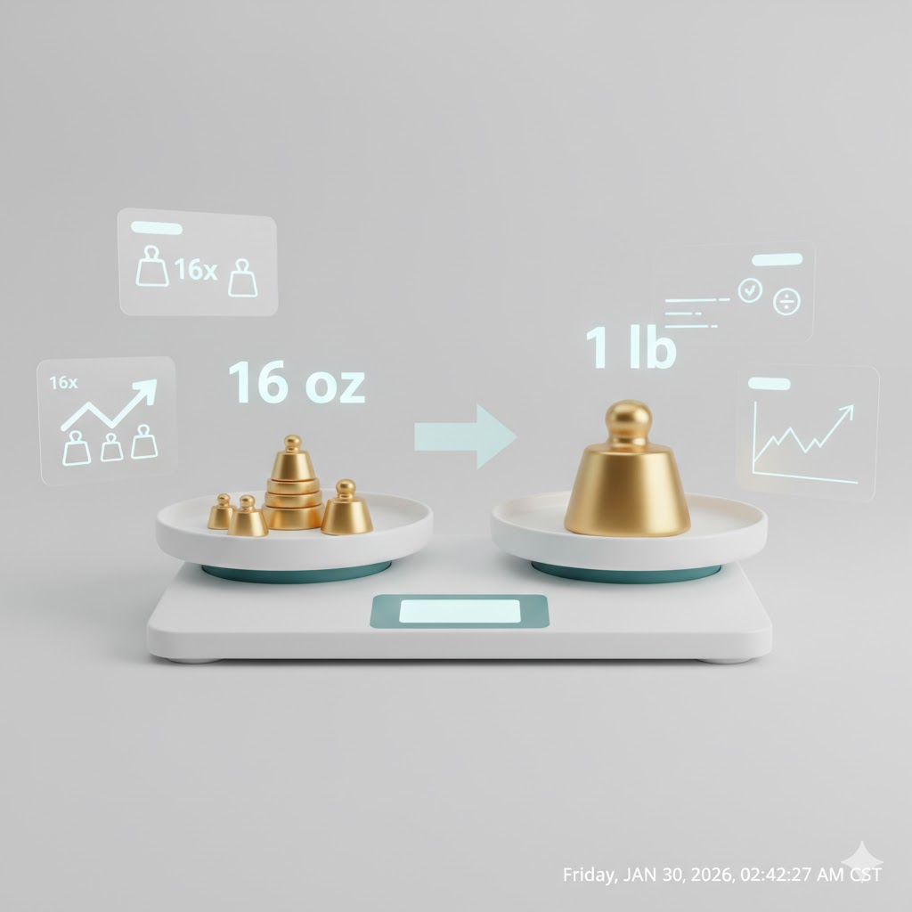 Understanding Ounces to Pounds