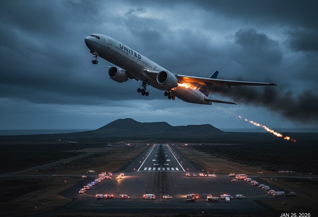 United Airlines Flight UA770 Emergency Diversion