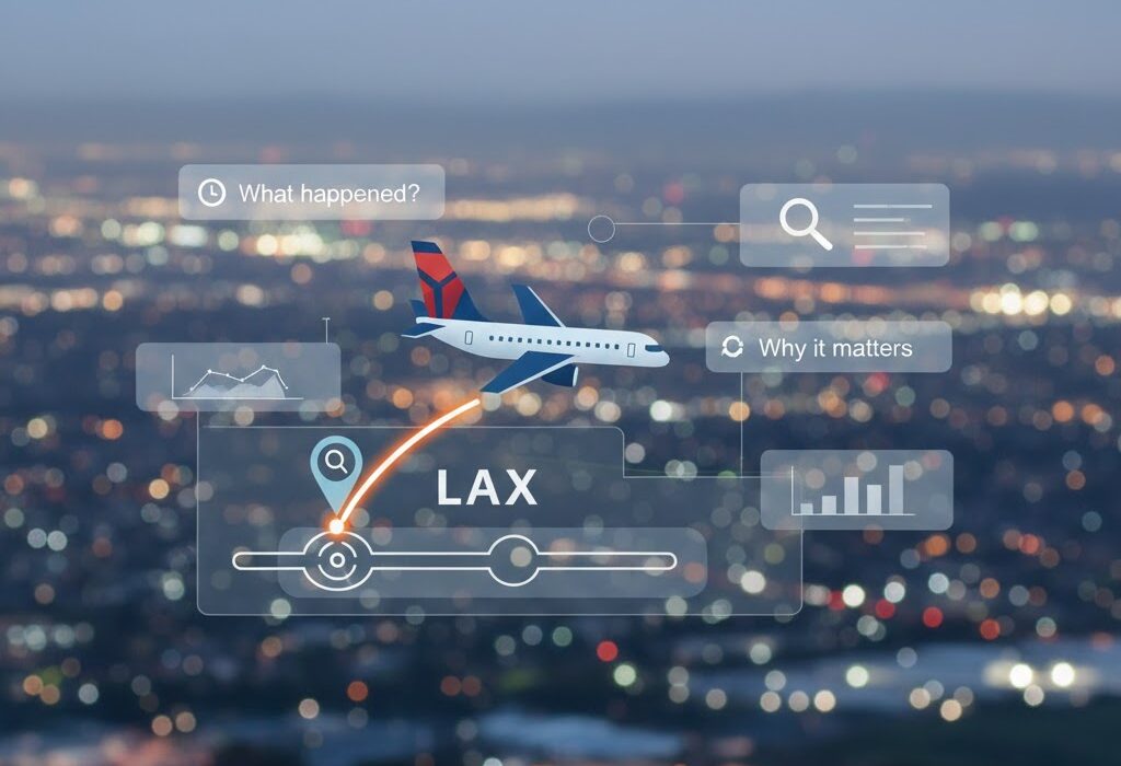 Delta Flight DL275 Diverted to LAX