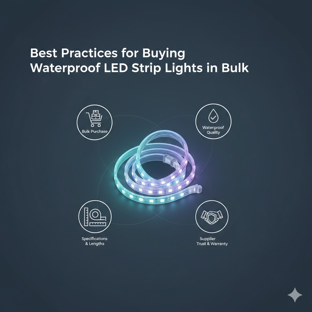 Waterproof LED Strip Lights in Bulk